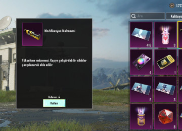 4 yekseltile bilir silah 4 dəfə fatih 4 matarel 5 matarel