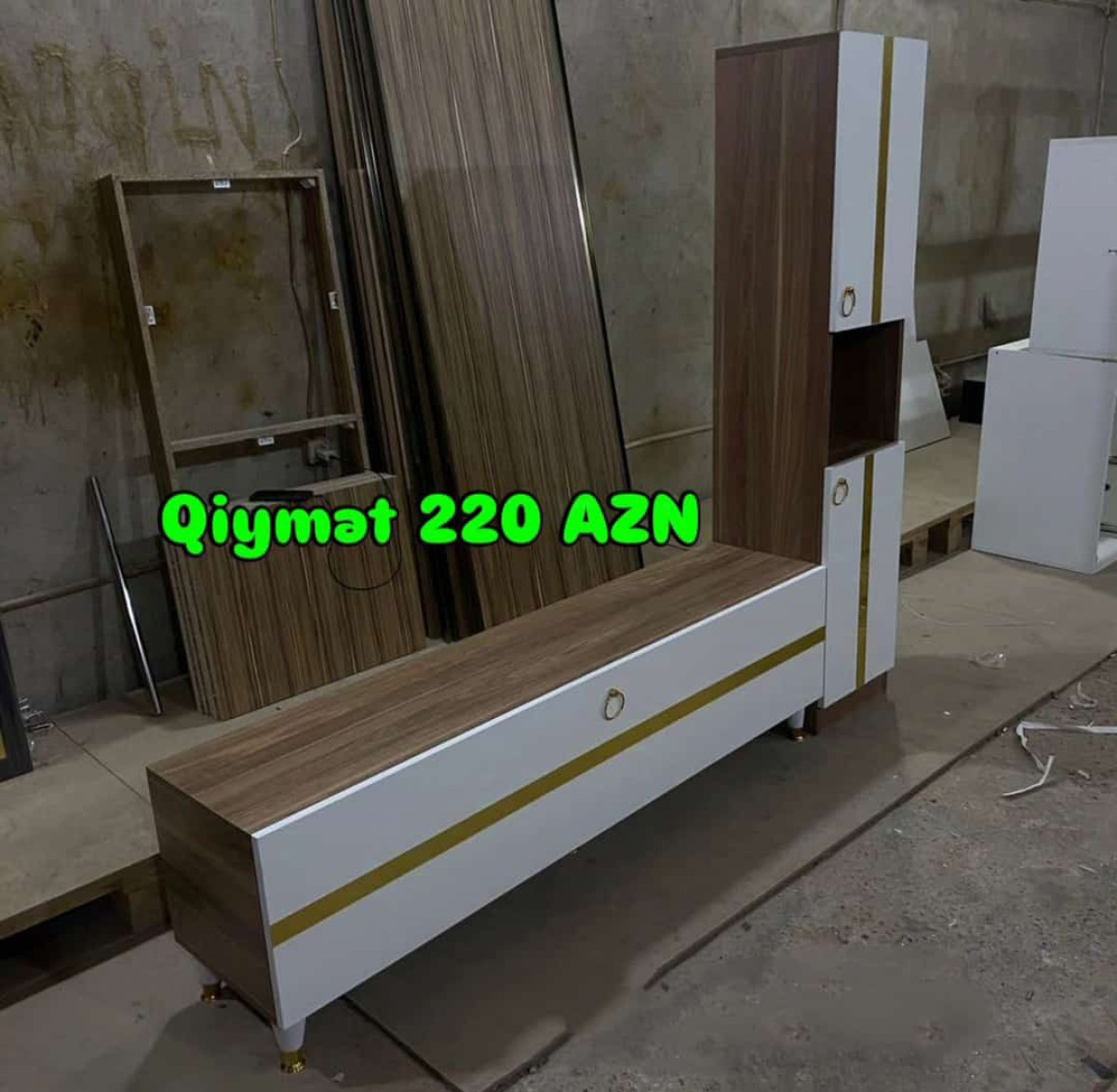 Tv stend Tv stend Sifarişlə hazırlanır Rəng seçimi var Qiymət 220azn