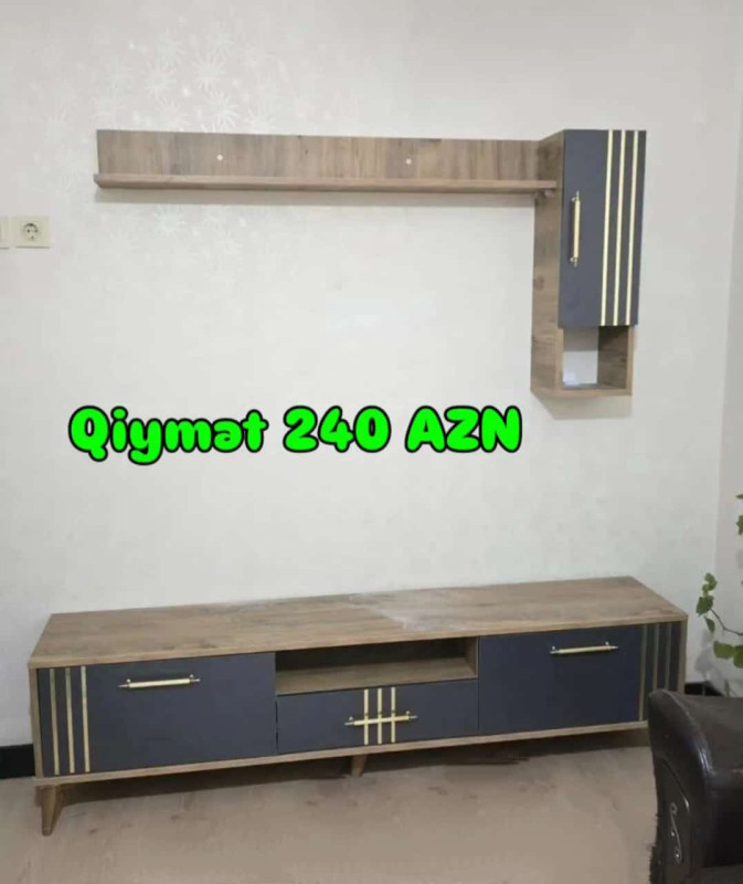 Tv stend Tv stend Sifarişlə hazırlanır Rəng seçimi var Qiymət 240azn