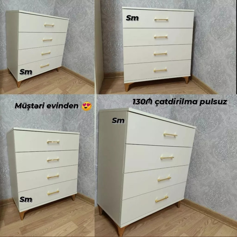Kamod şkaf *Kamod 130AZN* 💁♀️Rəng seçimi var Ölçü 100x80x40