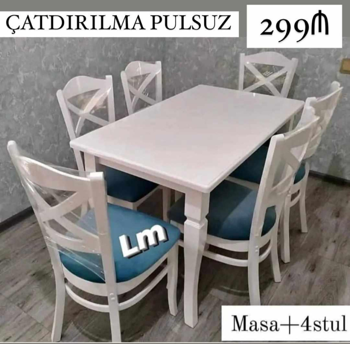 Stol stul desti kuxna üçün Yeni ve Sifarişle Rəng seçimi var Çatdirilma pulsuz seher