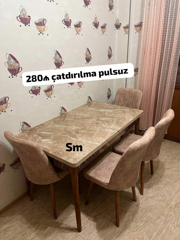 Stol stul desti kuxna üçün 🇹🇷Turkiye istehsali. Metbex masa desti Masa 4oturacaq Masa