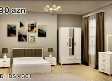Yataq mebeli Sifarişlə hazırlanır Rəng seçimi var Matras