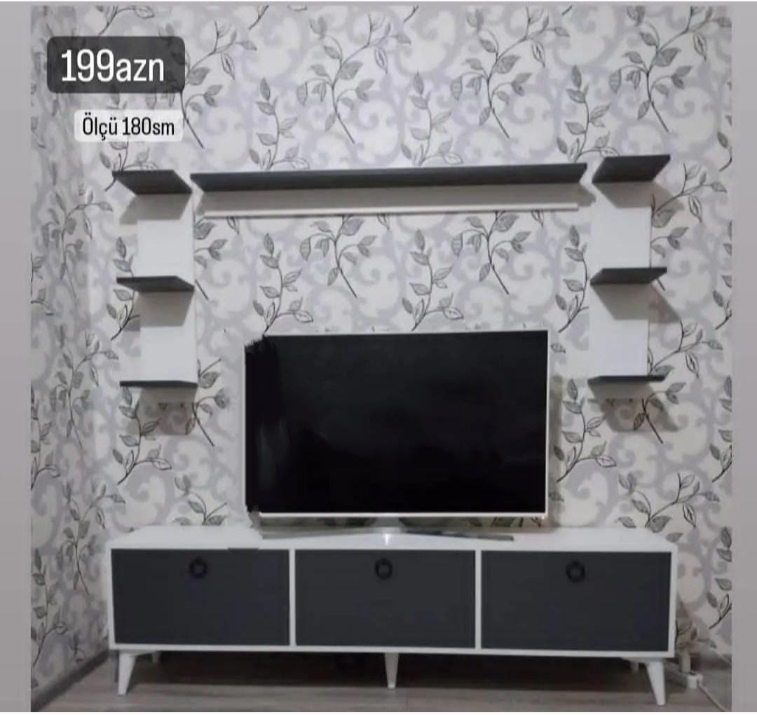 Tv stend Sifarişlə hazırlanır Rəng seçimi var Ölçü 180sm