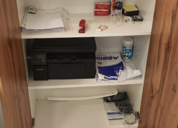 Müasir tipli Ofis menecer masası ofis dizayn