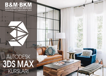 Bakı Kompüter Mərkəzi 3DS MAX kurslarına tələbə qəbulunu