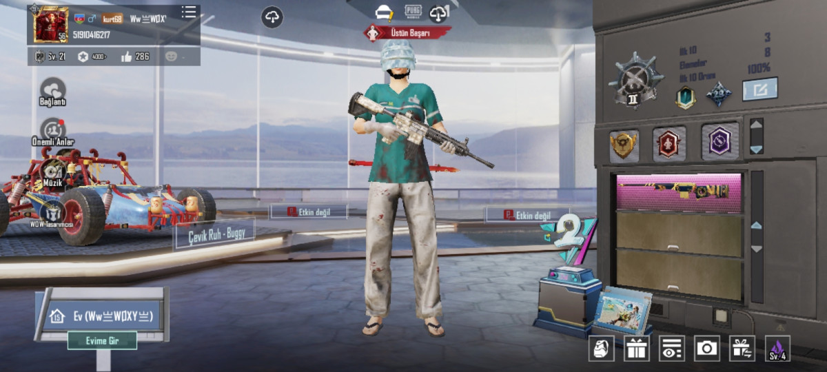 Pubg mobile Tex Tecili 15 man vurulub 57sev vatsapa 3