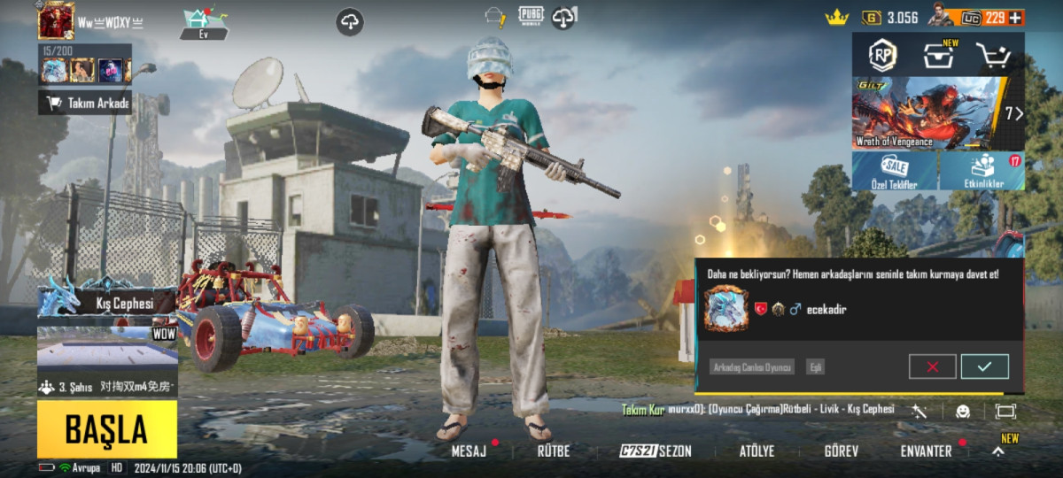 Pubg mobile Vatsapa yazin tecili