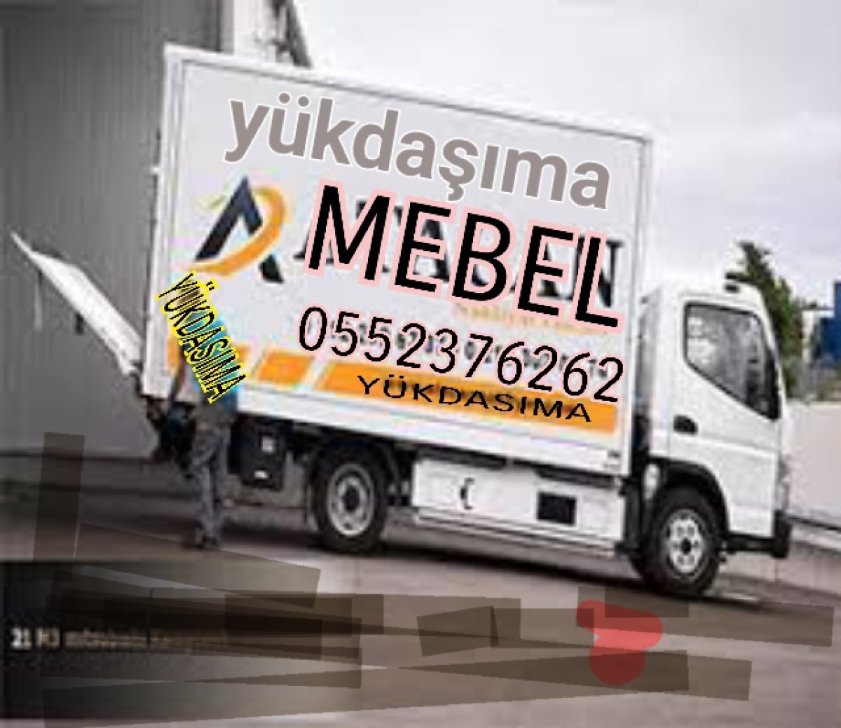 Yük daşıma mebelerin sökülüb pakovkalanması daşınması quraşdırılması.