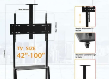 55 düyümdən 100 düyümə kimi 150 kq çəki saxlayan Mobil