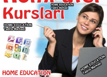 Kompüter kursları Ofis proqramları kursu Home Education