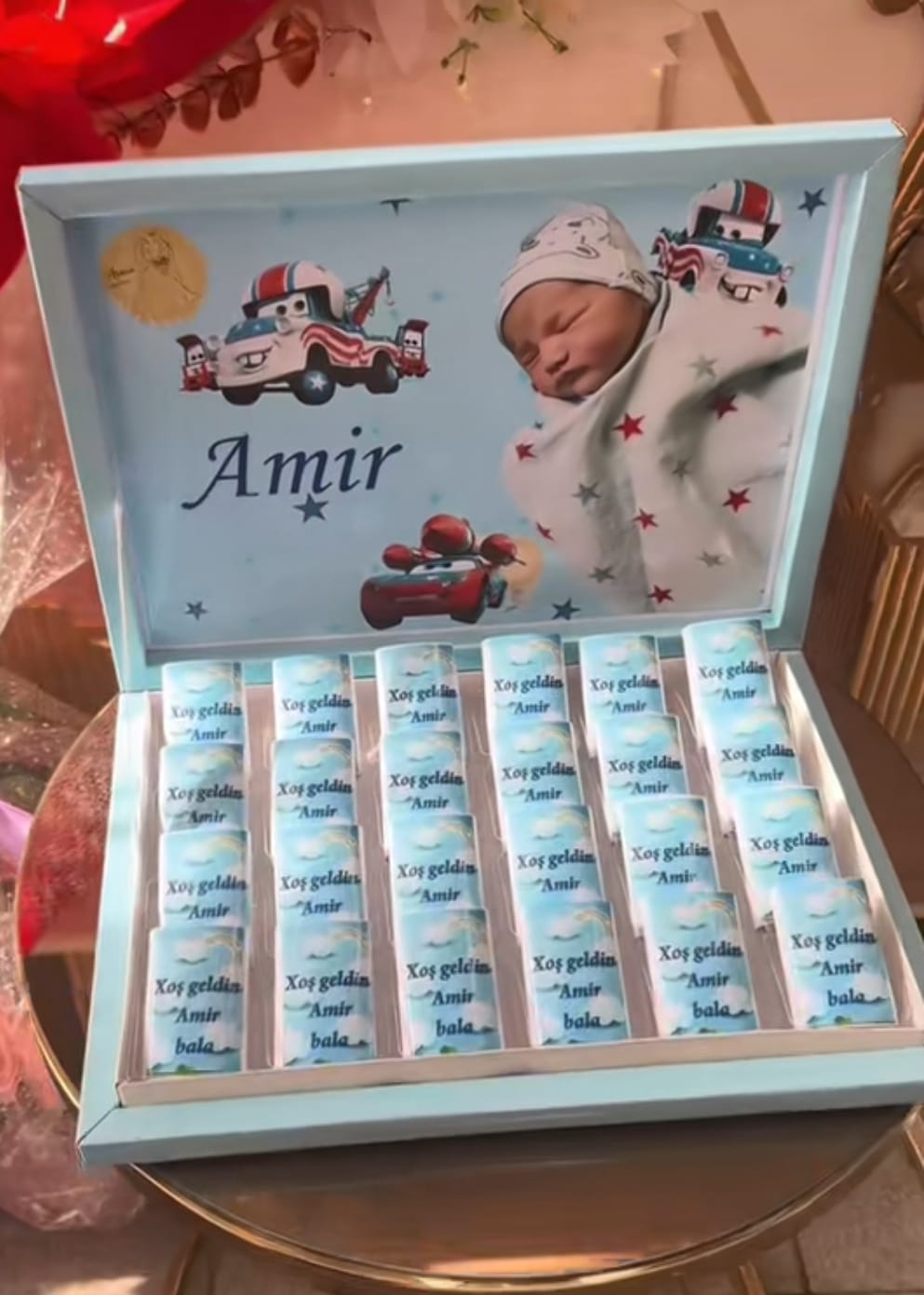 Her zovqe uygun xestexana cixisi sokolad xoncalari