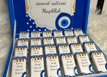 Her zovqe uygun sünnət sokolad xoncalari bizde.Istenilen
