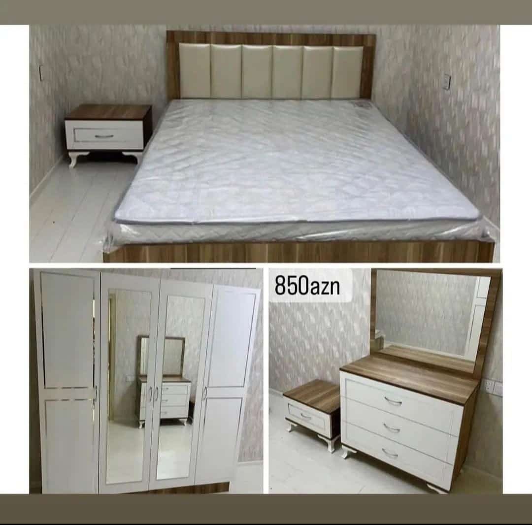 Yataq dəsti Sifarişlə hazırlanır Rəng seçimi var Matras