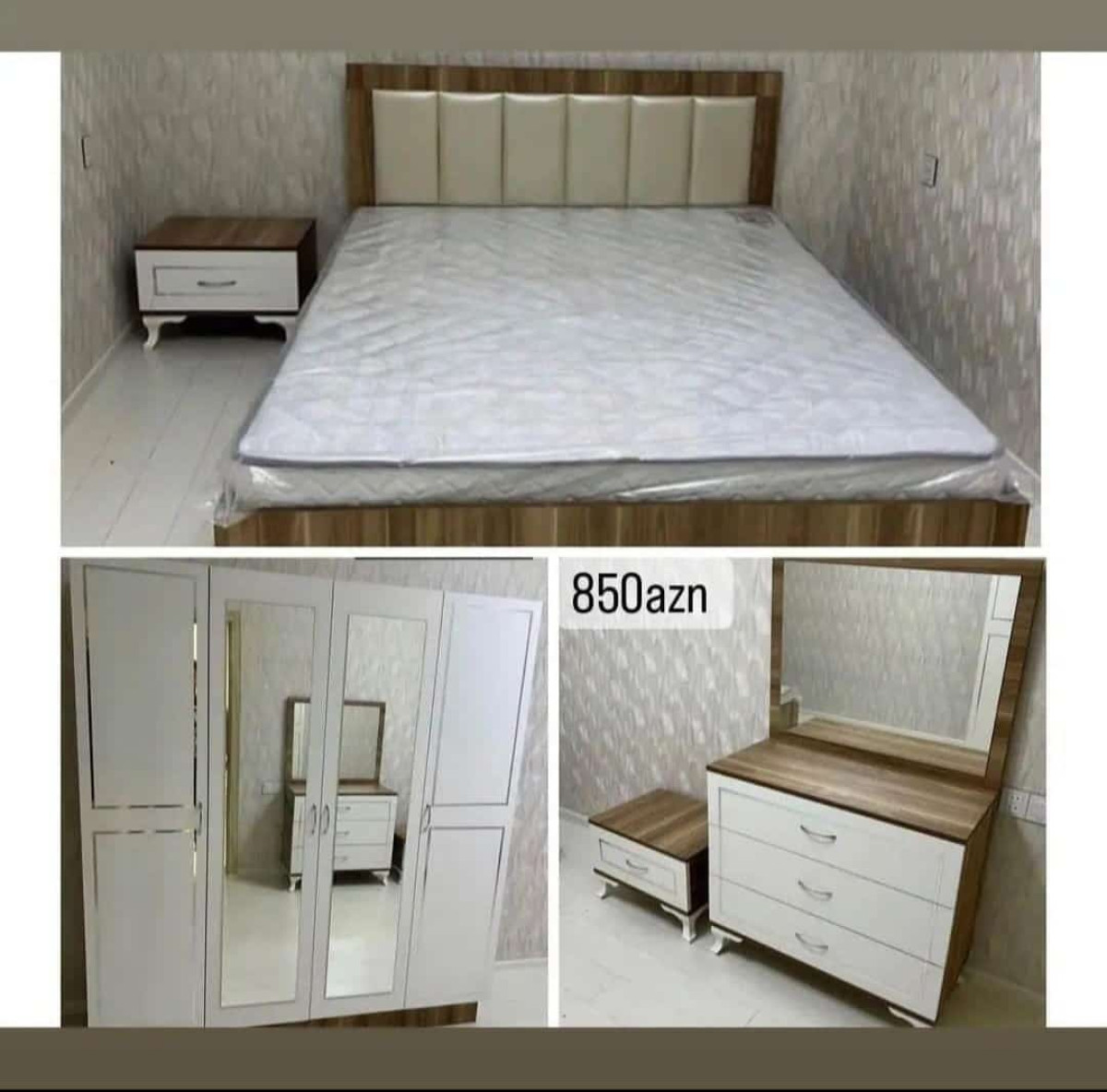 Yataq dəsti Sifarişlə hazırlanır Rəng seçimi var Matras