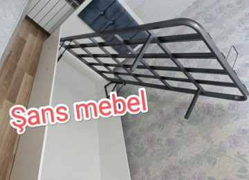 Bazali çarpayı Sifarişlə hazırlanır Rəng seçimi var Matras