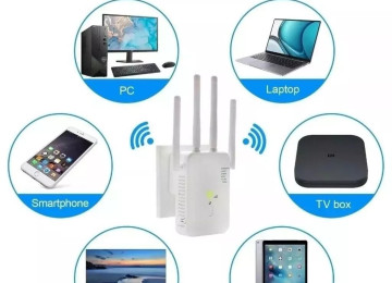 AC1200 Wifi siqnal uzadıcı Access point Wifi - ın siqnalın