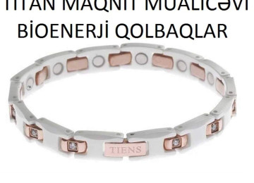 * Titan Maqnit Müalicəvi BioEnerji Qolbaqlar * -Depoda