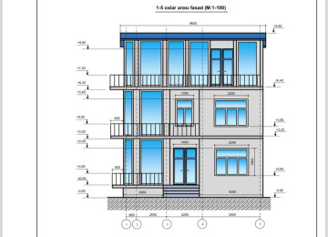 Bütün növ tikintilərin memarlıq layihələrinin, cizgi və