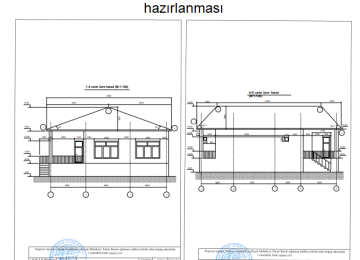 Bütün növ tikintilərin memarlıq layihələrinin, cizgi və
