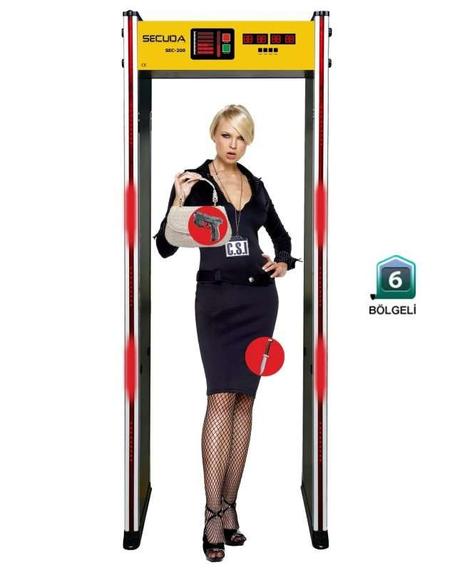 sizə qapı tipli metal detektor təklif edir. Metal detektor