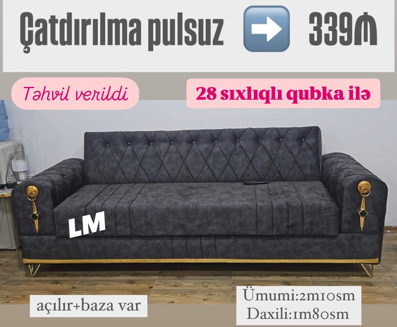 💫 *Divan* _*ENDİRİMLƏ*_ Qiymət : *339 ₼* Yeni və sifarişlə