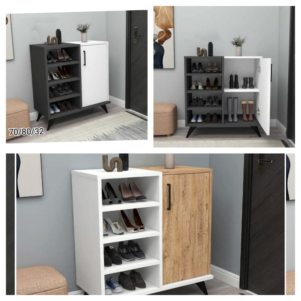 Ayaqqabı şkafı Sifarişlə hazırlanır Rəng seçimi var Ölçü