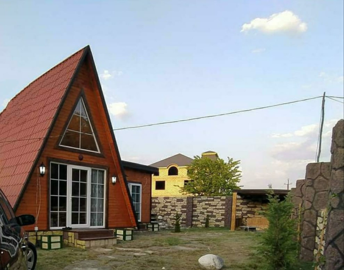 Dəmir karkaslı A frame evlərin tikintisi. Şirkətimiz