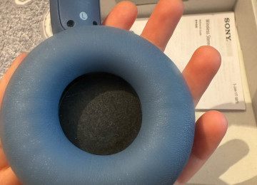 Sony Headphone seti.Deri yastıqlı qorumalar (qulaq ve baş