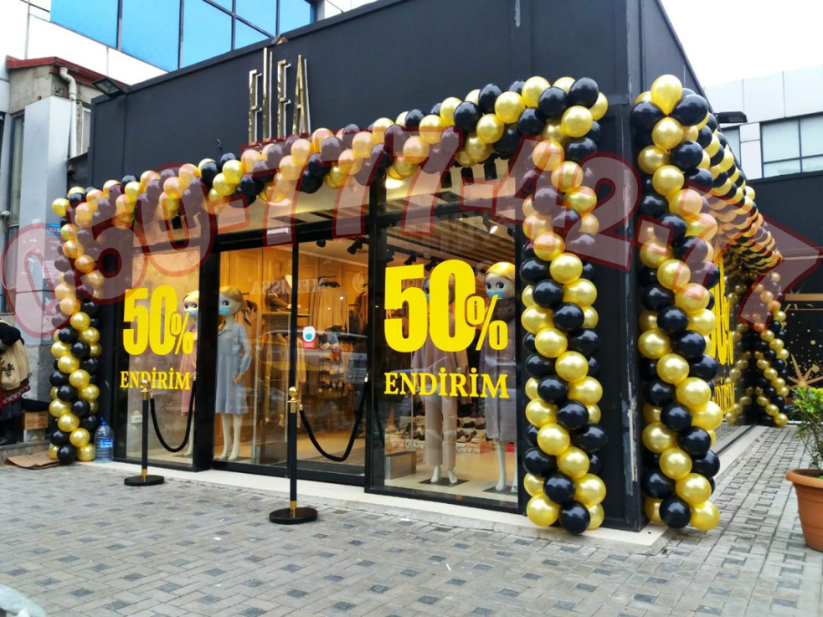 Tedbir shar dekor. Açılışların təşkili. Magaza shar dekor.