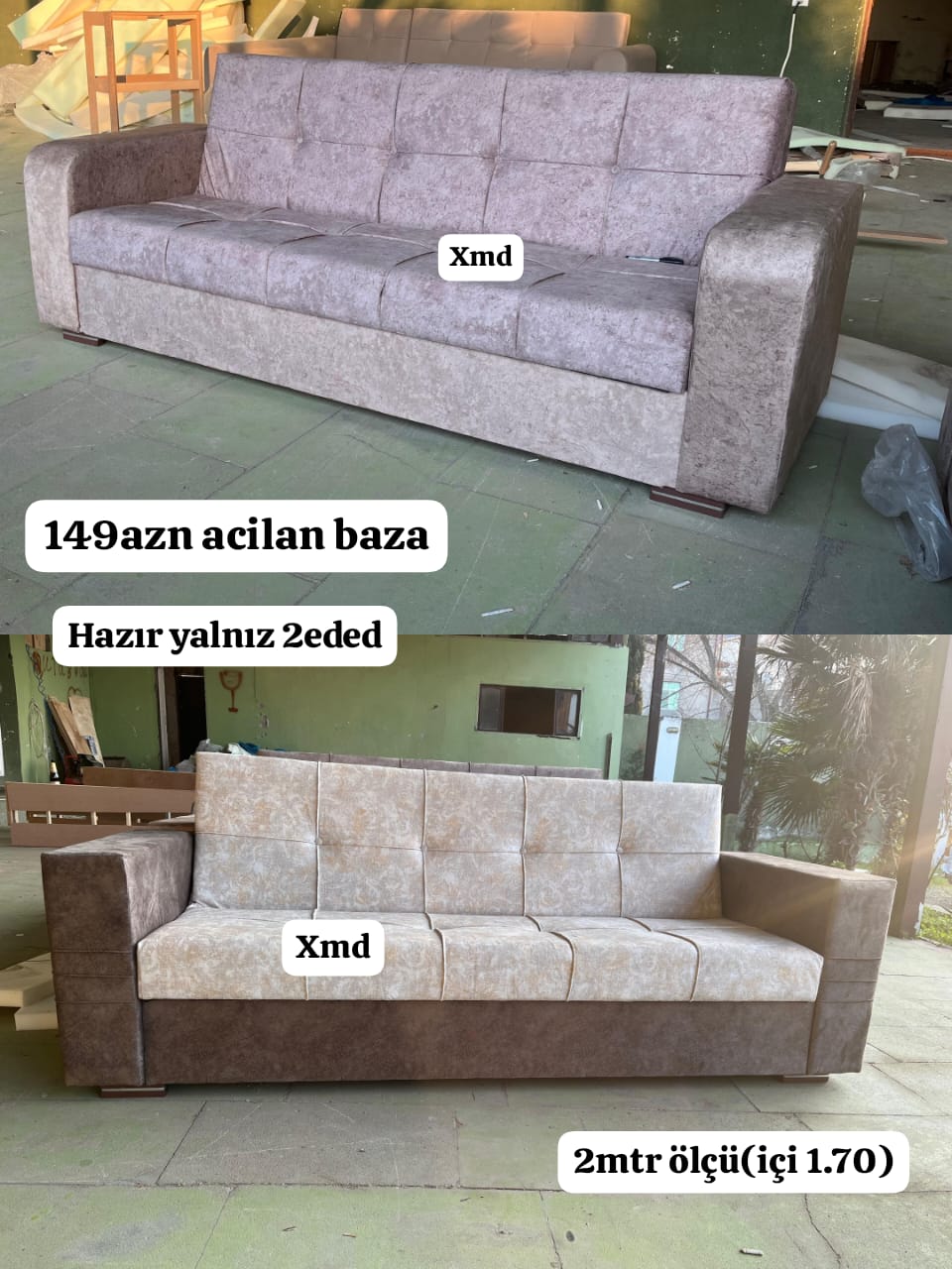 Divan açılan bazalı 1 eded Hazır var Çatdırılma odenisli