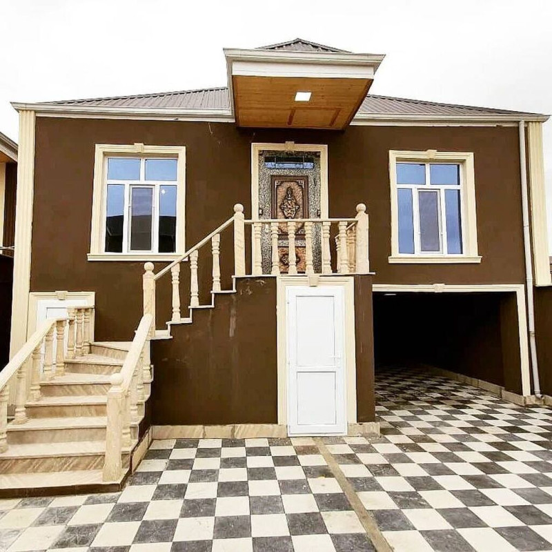 kreditle 3 otaqli ela temirli heyet evi Kreditle serfeli qiymete ilkin odeniw 34 min azn odemekle 3