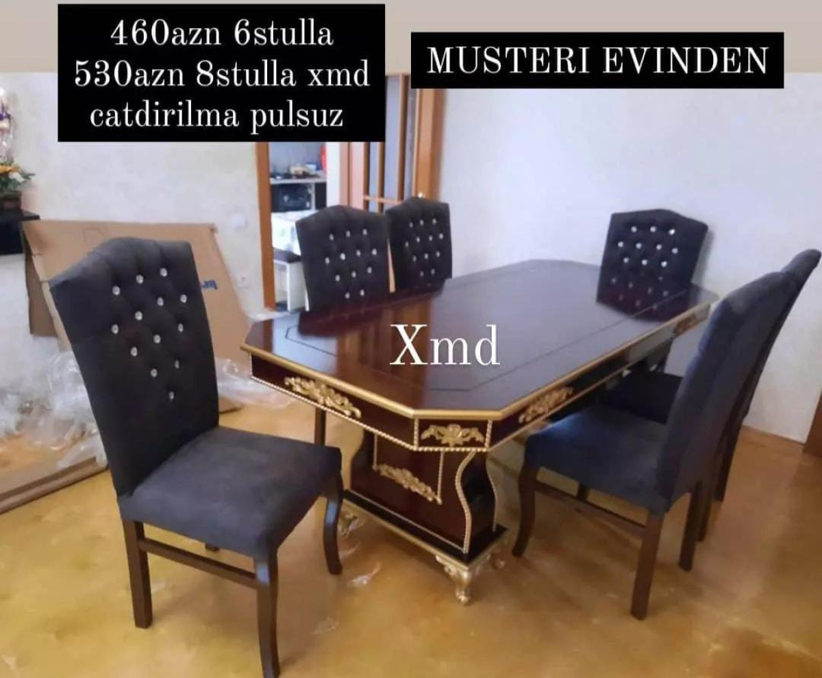 Stol stul desti 👑Hazır endirimde💥 *📌*İstehsalin ozunden alin hem vaxtinza