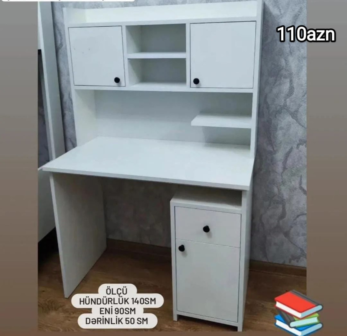 Yazı masası Yazı masası Sifarişlə hazırlanır Rəng seçimi var Ölçü