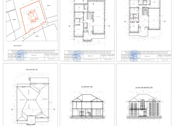 Bütün növ tikintilərin memarlıq layihələrinin, cizgi və