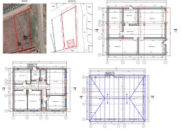 Bütün növ tikintilərin memarlıq layihələrinin, cizgi və