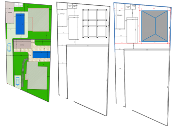 Bütün növ tikintilərin memarlıq layihələrinin, cizgi və