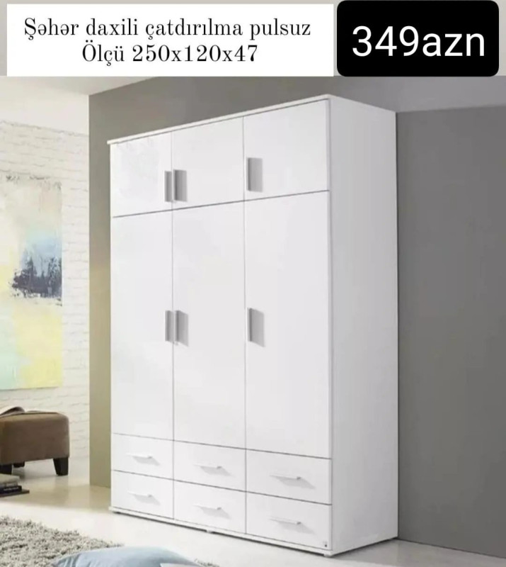 Paltar dolabı Paltar dolabı Sifarişlə hazırlanır Rəng seçimi var Ölçü