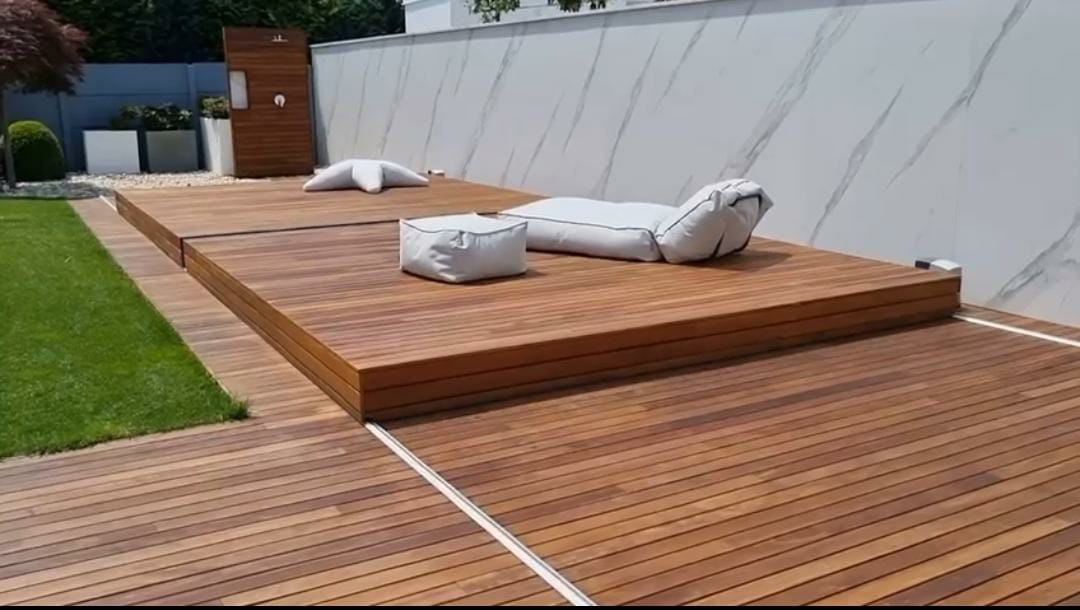 Məkanınıza uyğun, innovativ hovuz örtüyü!" Sürgülü hovuz