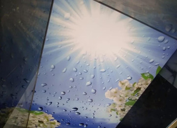 Dartma tavanlar 3D 5D 7D dartma tavan topdan satış mərkəzi