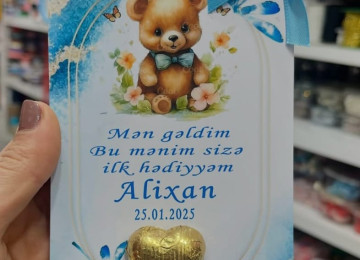 Ad gunleri,xestexana cixislari ucun paylama konfetler