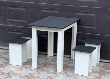 Masa və taburetka Anbardan birbaşa satış Rəng seçimi var