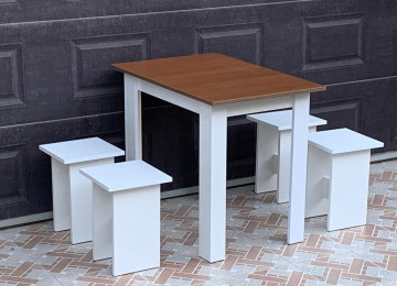 Masa və taburetka Anbardan birbaşa satış Rəng seçimi var