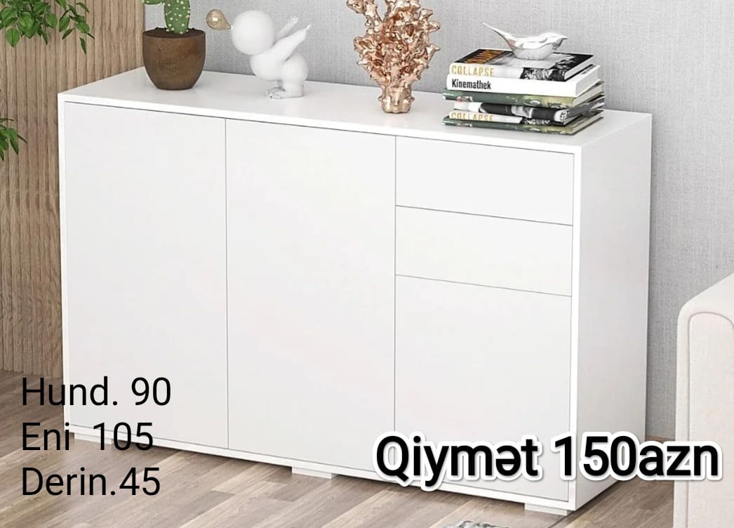 Kamod Sifarişlə hazırlanır Rəng seçimi var Ölçü 90/105/45sm