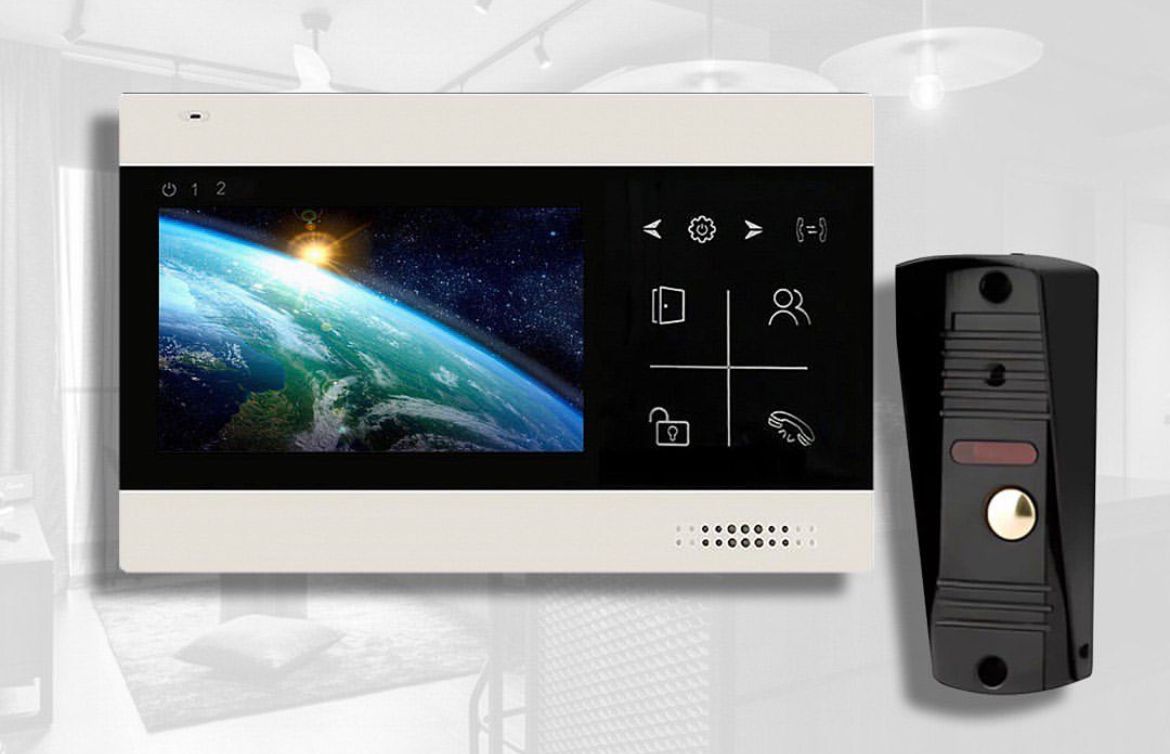 Domofon Hermax SF-04T Yeni dizaynda Resmi zemanet