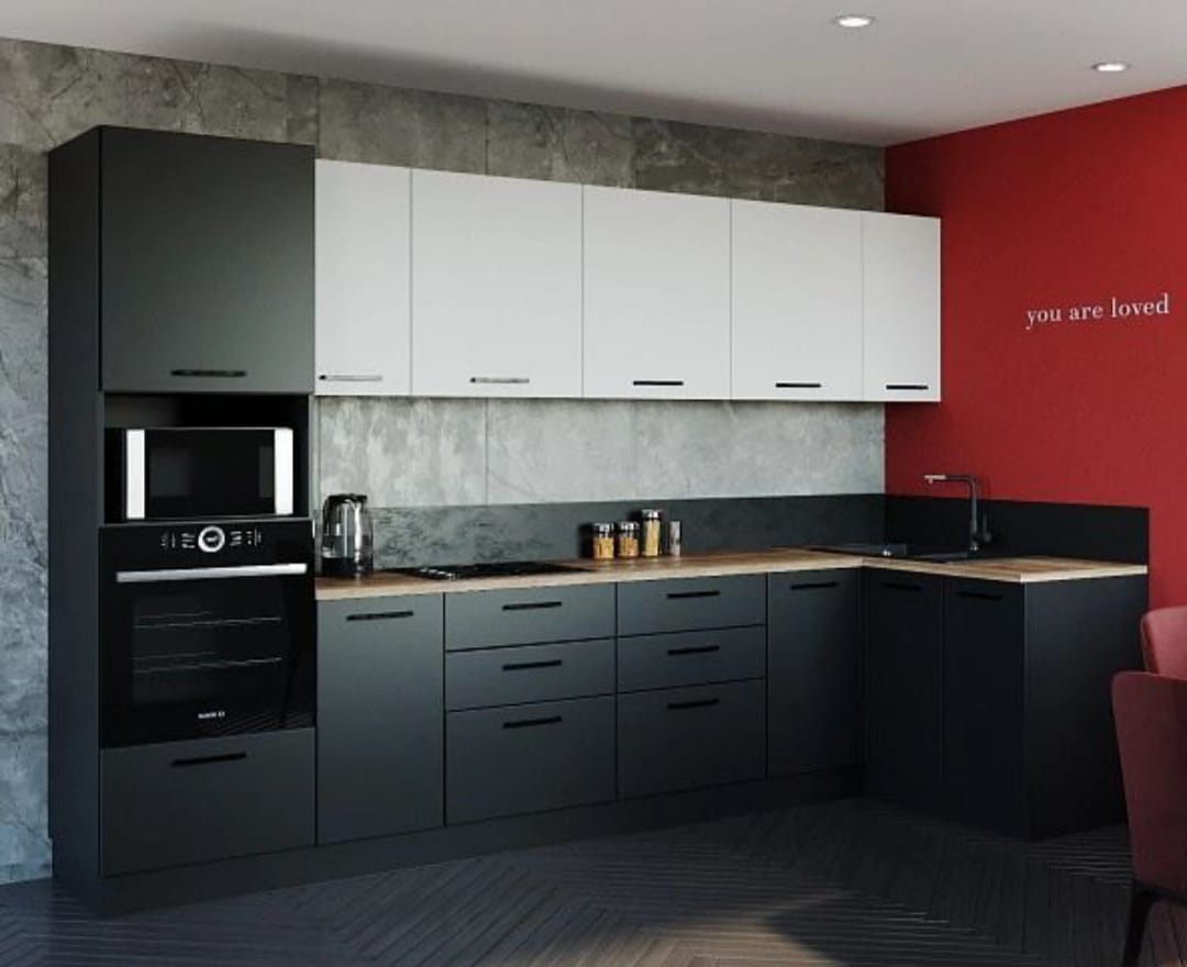 Mətbəx mebeli Sifarişlə hazırlanır Rəng seçimi var Mat