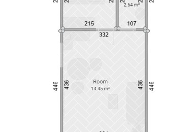 Kreditlə 28 kvadratlı daşınan evin satışı. KREDİTLƏ 28 m²