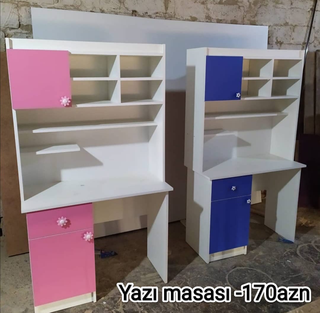 Yazı masası Sifarişlə hazırlanır Rəng seçimi var Qiyməti