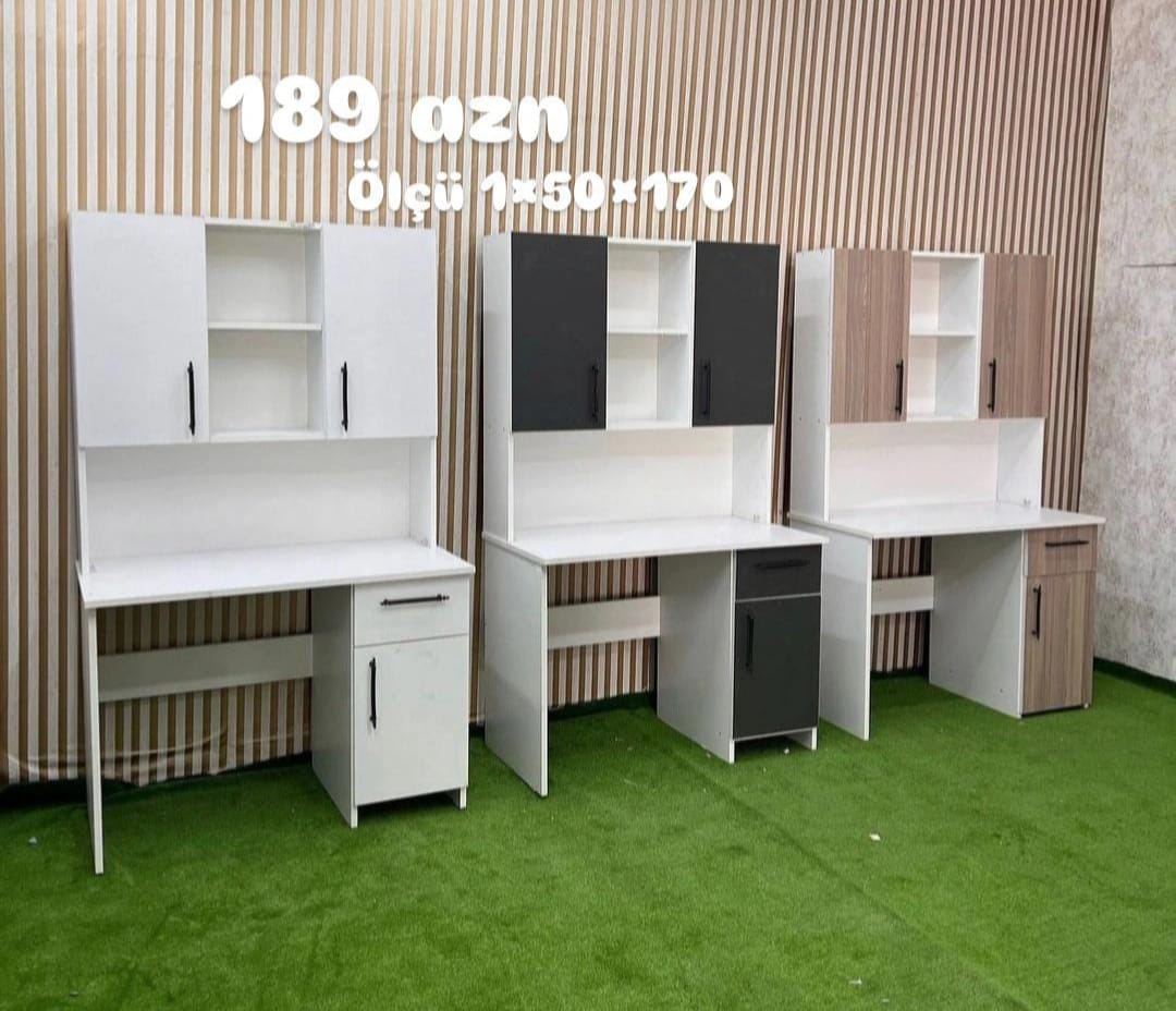 Yazı stolu Sifarişlə hazırlanır Rəng seçimi var Ölçü