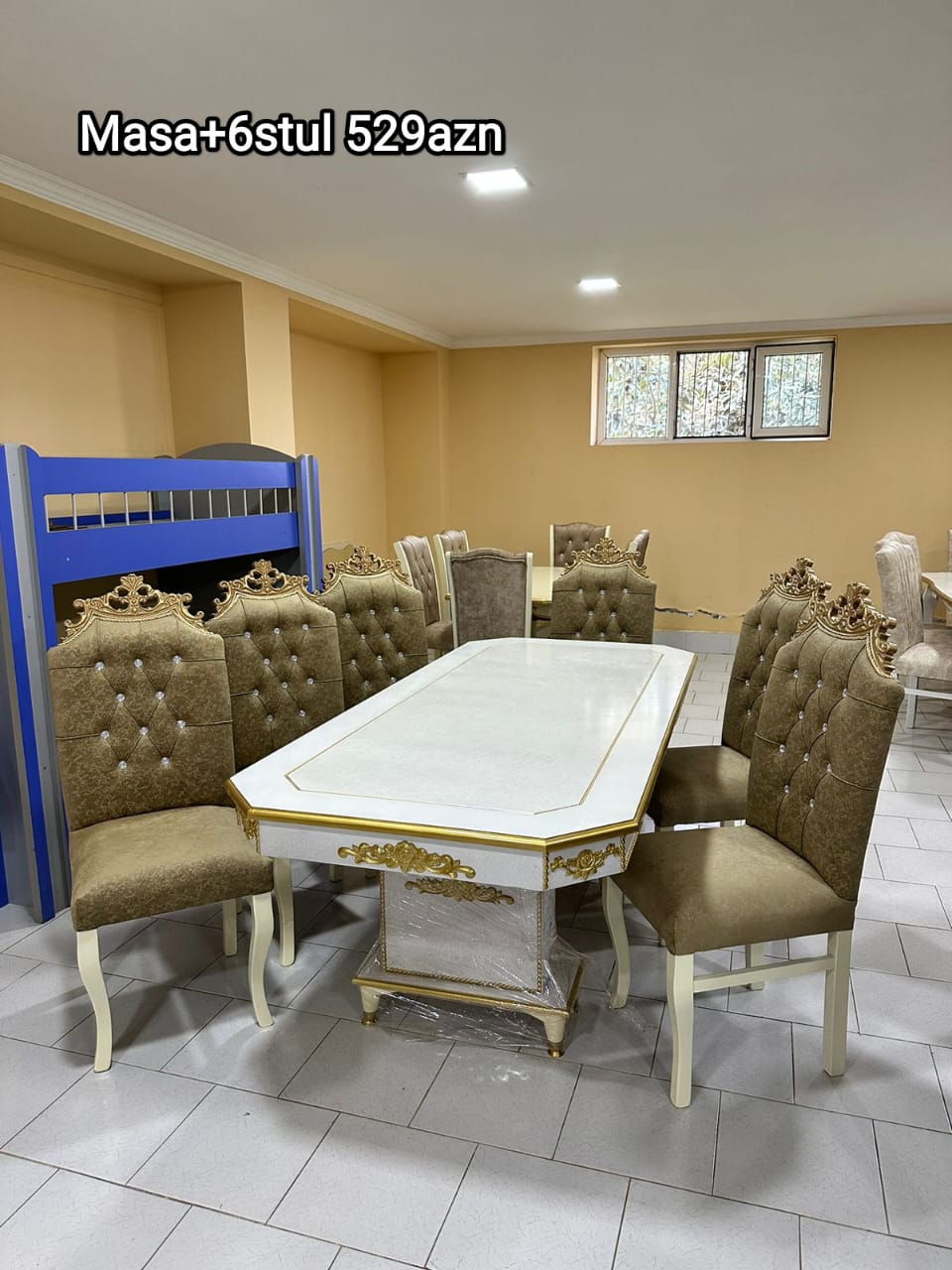 Stol və stul desti Hazır əldə var Sifariş də qəbul olunur